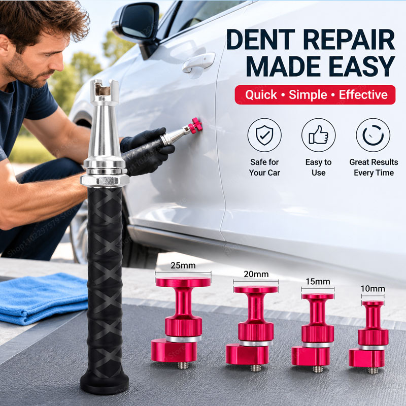 Divot Repair Tool - 5PCS Multi‑specification Automotive Sheet Metal Groove