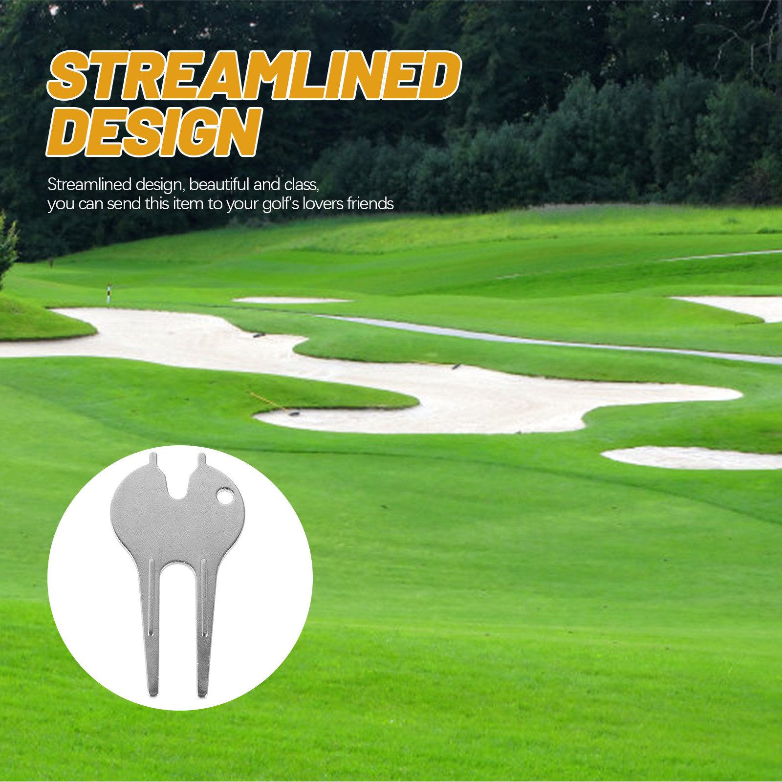 6Pcs Golf Divot Tool Portable  - đánh giá và giá Divot Repair Tool