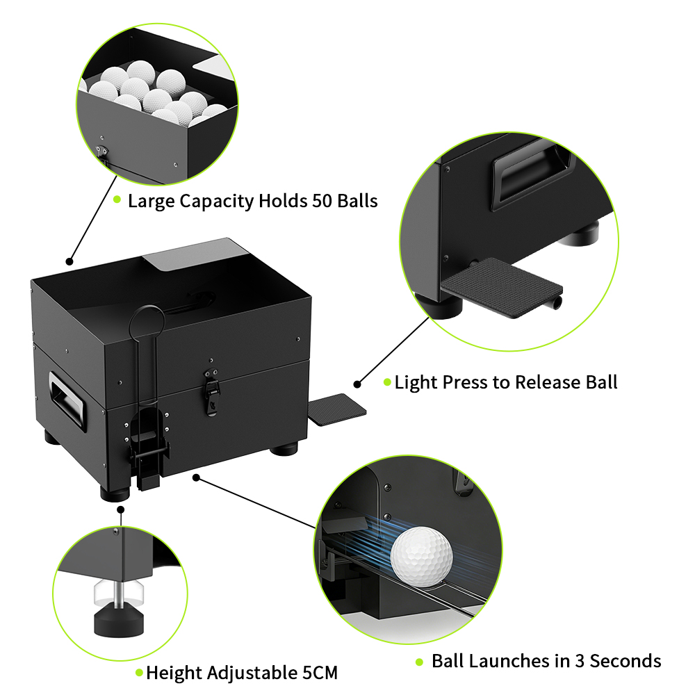 Iron Golf Teeing Machine Semi- - đánh giá và giá Golf Equipment Logos